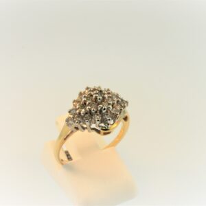 Diamond Cluster Style Ring 15843