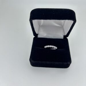 Platinum and Diamond Wedding Band 26781