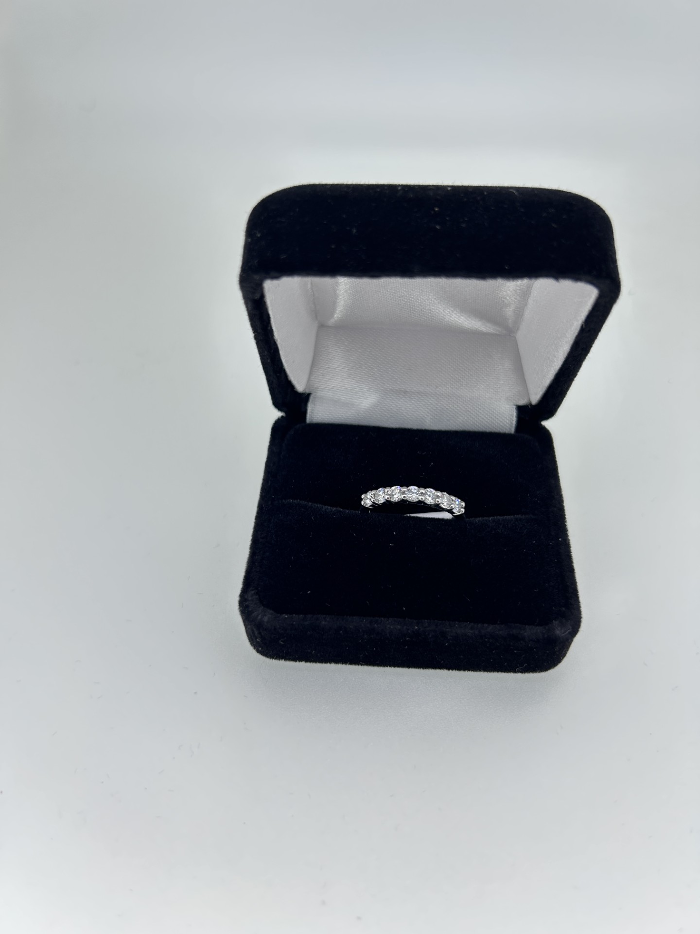 Platinum and Diamond Wedding Band 26781